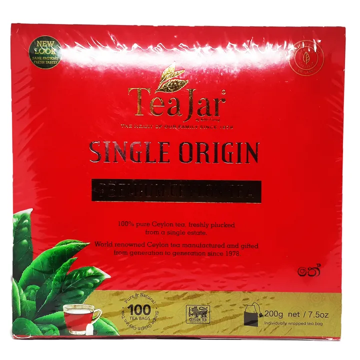 Tea%20Jar%20Single%20Origin%20100%25%20Natural%20Premium%20Ceylon%20Black%20Tea%20100%20Tea%20Bags%20200g%20-%20Image%203