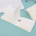 50 Sheets/Book Simple Memo Pad Note Book Tearable Not Sticky Kawaii Decoration Sticky Notes Fruit Hand Account Memo Message Paper To Do List. 