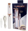 USB led light in build RECHARGEABLE flawless or flawlbss eye brows flet electric finishing touch brow remover hair trimmer eyebrows built in for added visibility. 