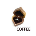 Case Packaging Portable Travel Walnut Jewelers Organizer Lover Box Universal Rings Wood. 