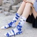 Tie Dye Socks Fashion Tie Dye Socks For Men And Women Cotton Colorful Hip Hop Skateboard Funny Happy Soft Girls Socks. 