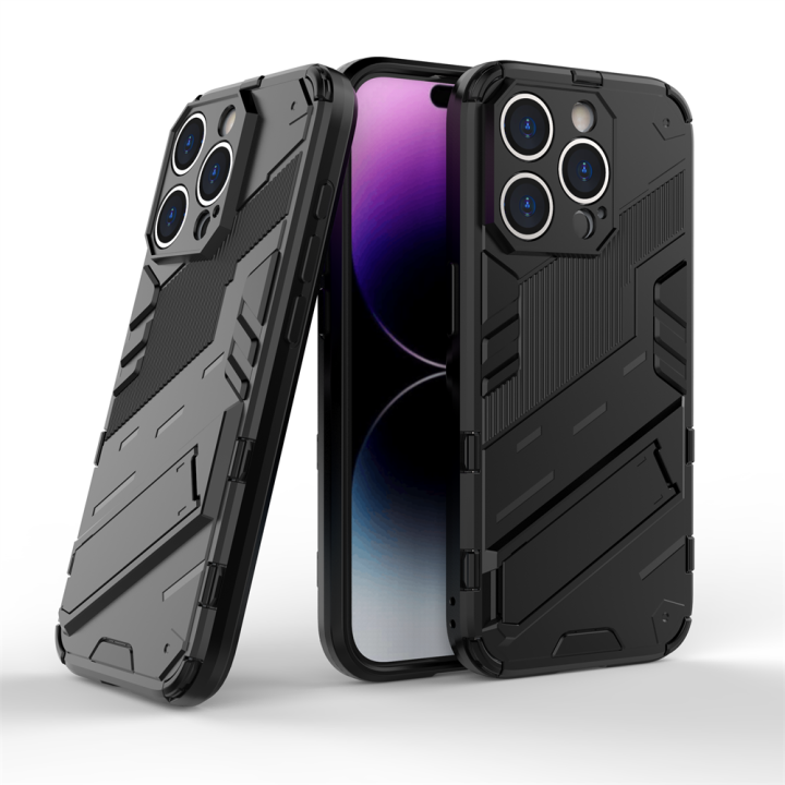Lenuo%20Punk-Casing%20For%20iPhone%2015%20Pro%20Back%20Cover%20Eight-Color%20Anti-Fall%20And%20Anti-Slip%20Phone%20Bracket%20Lens%20Protection%20Cover%20Lovers%20Case%20-%20Image%204