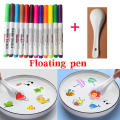 Magical Water painting pen Washable Early education Children Floating ink pen Colorful Markers Colorful mark pen for Art activities Preschool learning Parent-child interaction Indoor entertainment. 