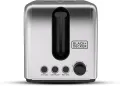 Black and Decker Stainless Steel 2 Slice Toaster ET244-B5. 