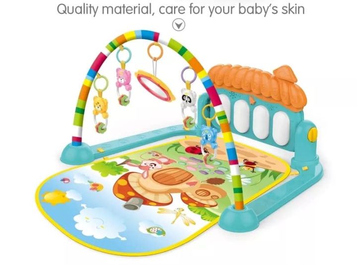 Newborn%20Baby%20Play%20Gym%20Piano%20Fitness%20Rack%20Mat%205%20in%20One%20-%20Image%202