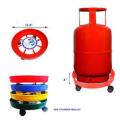 Easy Movable Cylinder Trolley With Wheels. 
