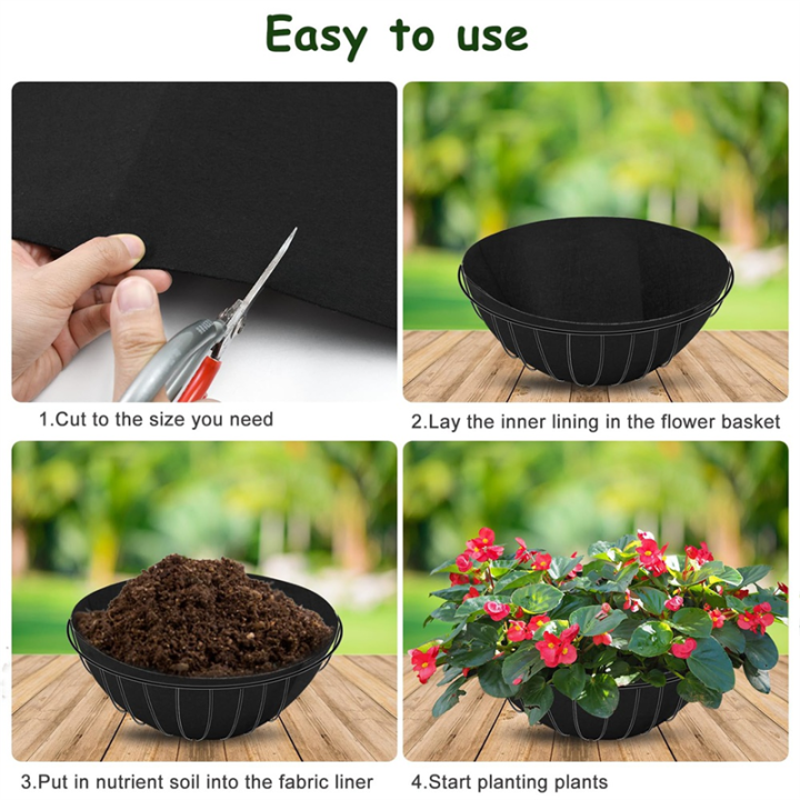 Sptrry12x80%20Inch%20Fabric%20Planter%20Liner%20Roll%20Non%20Woven%20Plant%20Felt%20Liner%20Roll%20Black%20Liners%20Roll%20Alternative%20Coconut%20Liner%20-%20Image%208