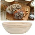 Bread Baking Basket Set for bread in natural sourdough rattan Artisan. 