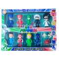 PJ Masks Collectible Figure Set - 2 Sizes Little Hero Out Play Set PJ Mask 3+ Ages. 
