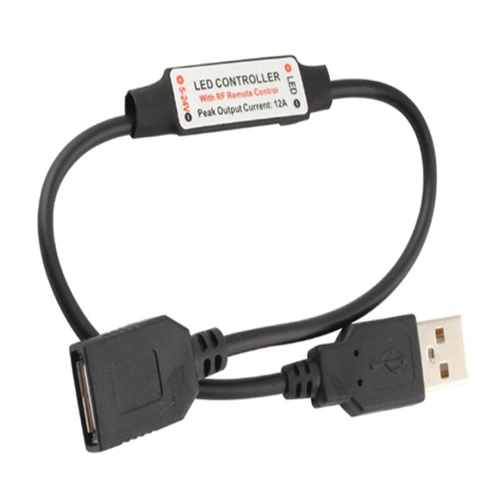 Sptrry11%20Keys%20LED%20Strip%20Controller%20Mini%20Dimmer%20RF%20Remote%205V%20USB%20Interface%20Controller%20for%205050/2835%20Single%20Color%20LED%20Strip%20-%20Image%207