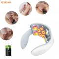Smart Neck Cervical Massager Portable Electric Shoulder Neck Massage Instrument Relax Tense Neck Muscle Heating Relieve Pain. 