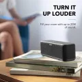 Anker Soundcore Boost Bluetooth Speaker with Well-Balanced Sound, BassUp, 12H Playtime, USB-C, IPX7 Waterproof, Wireless Speaker with Customizable EQ via App, Wireless Stereo Pairing. 