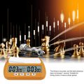 【Hot selling items 】Chess Clock, Digital Chess Timer & Game Timer, 3-In-1 Multipurpose Portable Professional Clock Yellow. 