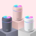 【BestGO】Portable 300ml Electric Air Humidifier Aroma Oil Diffuser USB Cool Mist Sprayer with Colorful Night Light for Home Car. 