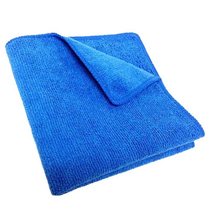 Professional Grade Premium Microfiber Towel Cloth 1 Piece Blue - 40x40 cm (Car washing cloth)