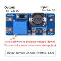 Step up converter Boost converter 2A Adjustable Voltage MT3608 MT 3608 2pcs. 