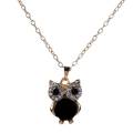 Shell Owl necklace. 