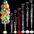 7/13/19 Tube Balloon Stand 1/2set Balloons Column Holder Stick Baby Shower Wedding Decoration Kids Adult Birthday Party Supplies. 