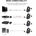 HAVIT H2016D RGB Wired Gaming Headset with Microphone Stereo Surround Sound. 