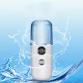 30ml Rechargeable Mini Humidifier Mist Maker Portable Small Wireless Nano Personal Face Sprayer Cool Mist Maker Fogger Humidifier. 