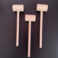 10pcs Wooden Crab Lobster Mallets Seafood Shellfish Crab Mallet Solid Natural Hardwood Crab Hammer for Cracking Seafood Tool. 