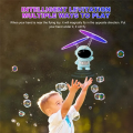 UFO Spaceman Flying Robot Astronaut Spacecraft Gesture Sensing Remote Controlled Helicopter Airplane Led Kids White. 