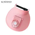 ECHIDNA Sunshade Hat Ultralight 2-in-1 Sunshade Hat with 3-Speeds Fan. 