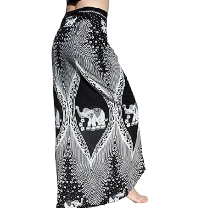 Ladies%20dress%20Elephant%20%20Print%20lungi%20wrap%20Skirt%20/%20woman%20beach%20dress%20/party%20dress%20-%20Image%202