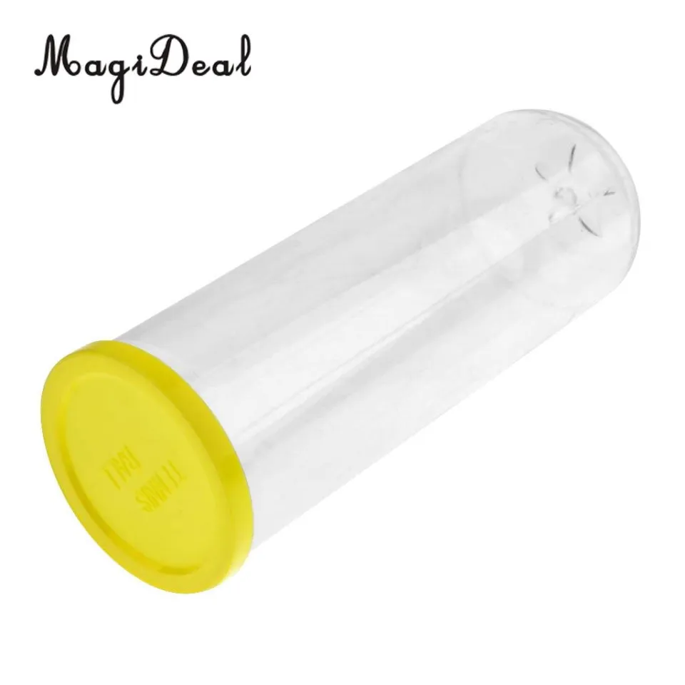 Yardwe 4-Pack Tennis Ball Containers - Clear Portable Storage Holders