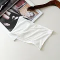 2 Pieces Fashion Women Elasticity Tube Top Strapless Corset Stretch Vest Girls Crop Top. 