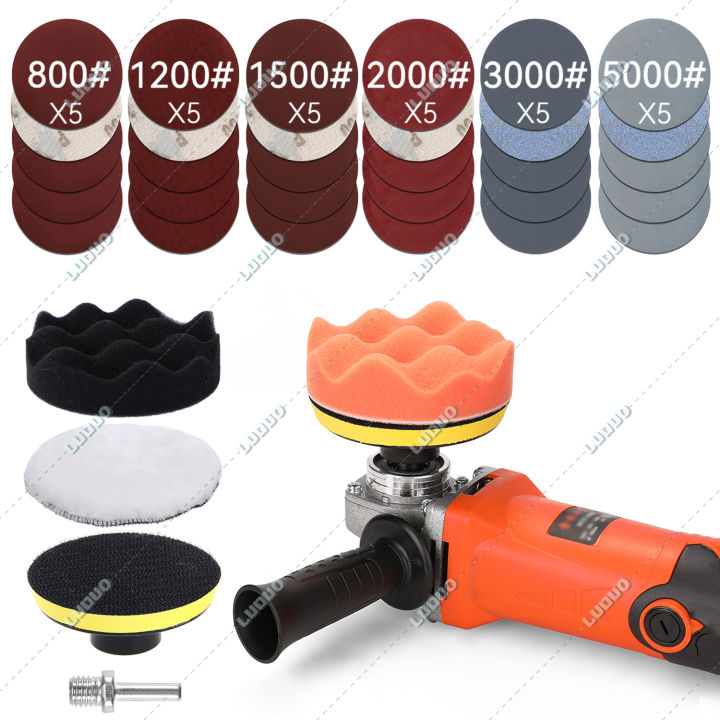 Headlight Repair Restoration Kit Car Polishing Disc 3inch 75mm Auto ...
