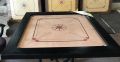 Scan tournament 9mm carrom board. 