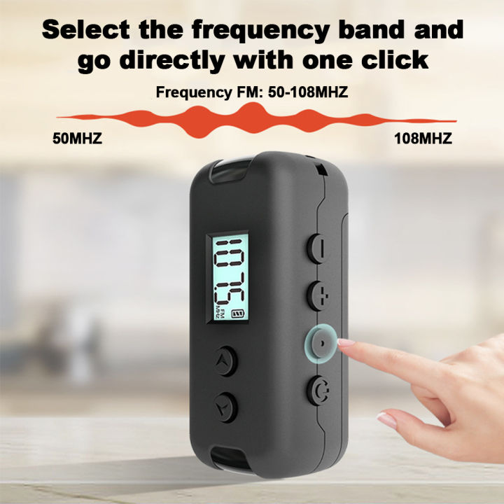 Personal%20Portable%20Pocket%20FM%20Radio,%20Mini%20Digital%20Tuning%20Transistor%20Radio%20with%20LCD%20Display,%20Stereo%20Sound,%20for%20Hiking,%20Walking,%20Jogging,%20Powered%20by%202%20AAA%20Batteries%20-%20Image%204