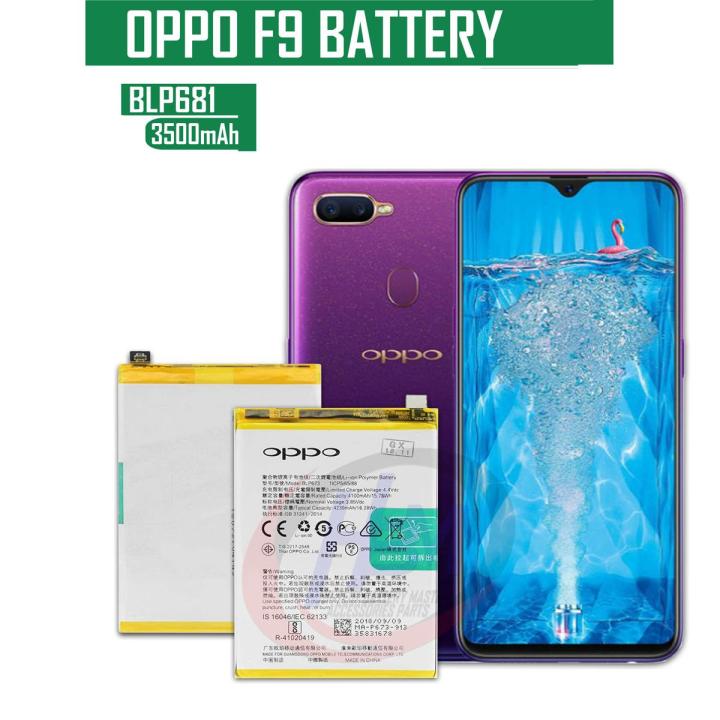 Oppo F9 F9 pro R17 Battery Model BLP681 Lithium-ion High Quality and Capacity Replacement