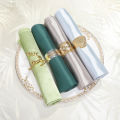 Mimilan Tablecloth Square Napkin, Luxury Scroll Damask Jacquard Cloth Napkins Water Resistant Spill Proof Microfiber Fabric Dinner Napkins for Brunch Weddings Parties Banquets Hotel. 