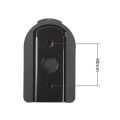 Universal Rotatable Speaker Wall Mount Stand Bracket 2 Pair Black. 