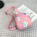 Unicorn Dinosaur Pattern Chest Baby Bags Sling Bag For Boy Girl Preschool Travel Baby Bags. 