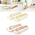 Stemware Rack Glass Cup Rack Hanging Glass Holder for Cupboard Pantry Cafe. 