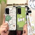protective Waterproof Phone Case For TCL T-Mobile Revvl V+ 5G/Revvl V Plus 5G Kickstand ring Wrist Strap Wristband Cute. 