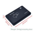 USB Portable RFID Proximity Card Reader EM/TK4100 125khz ID Contactless Sensitivity Smart Card for Attendence Control. 