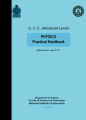 Physics Practical Book - Advanced Level - English Medium. 