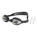 Viva Swimming Focus One piece Mirror Goggle with Double Silicone Strap for Professional Swimmers | Anti fog | UV Protection  (FROM INDIA SAB). 