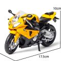 model bike 1/12 BMW S1000RR Motorcycle Toy 1:12 RMZ City Diecast Metal Racing Model Super Sport Miniature Collection Gift For Boy ChildrenParty Tableware. 