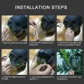 Nano Clear Rainproof Anti fog Film For Motorcycle Universal full face Helmet accessories Patch mica Lens Fog Resistant Films. 