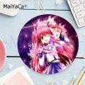 Gaming Rug Japan Lap Pads For Pc Round Angel Lovely Lap Mousepad Notebook Maiyaca Anime Cool Computer Mousepad Beats Desk(Custom Design). 