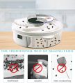 Electronic USB Powered Housefly Trap/ Automatic Fly catcher Pest Control Device/ Rotatable Insect Killer Machine for Household. 