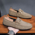 Tods Men's Shoes Spring2023New Slip-on Soft Bottom Slip-on Gommino Men's Driving Casual Leather Shoes. 
