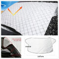 Car Windscreen Cover Snow Frost Ice Windshield Winter Sun Shade Dust Waterproof Protector Shield Car Front Windscreen Cover. 