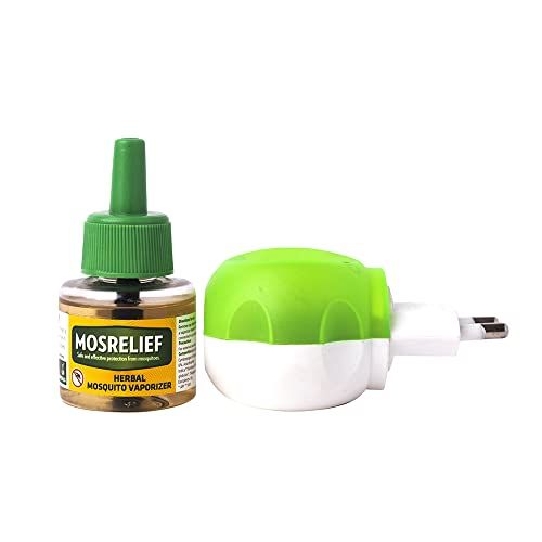 Herbal Strategi Mosquito Repellent Vaporizer Liquid - 40ml (Machine & Refill) | 100% Herbal | Baby-Safe, Skin-Safe, Pet-Friendly| Eco-friendly, Non-toxic (FROM INDIA)NUZ