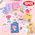 1-10Pcs Cartoon Cute Small Book Mini Pocket Notebook Portable Diary Note Children's Small Prize Booklet School Stationery. 
